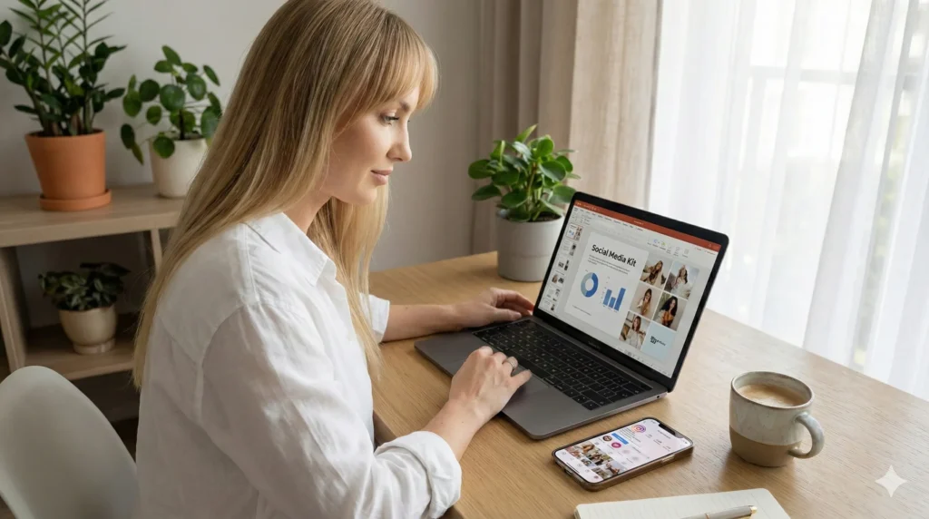 media kit influencer