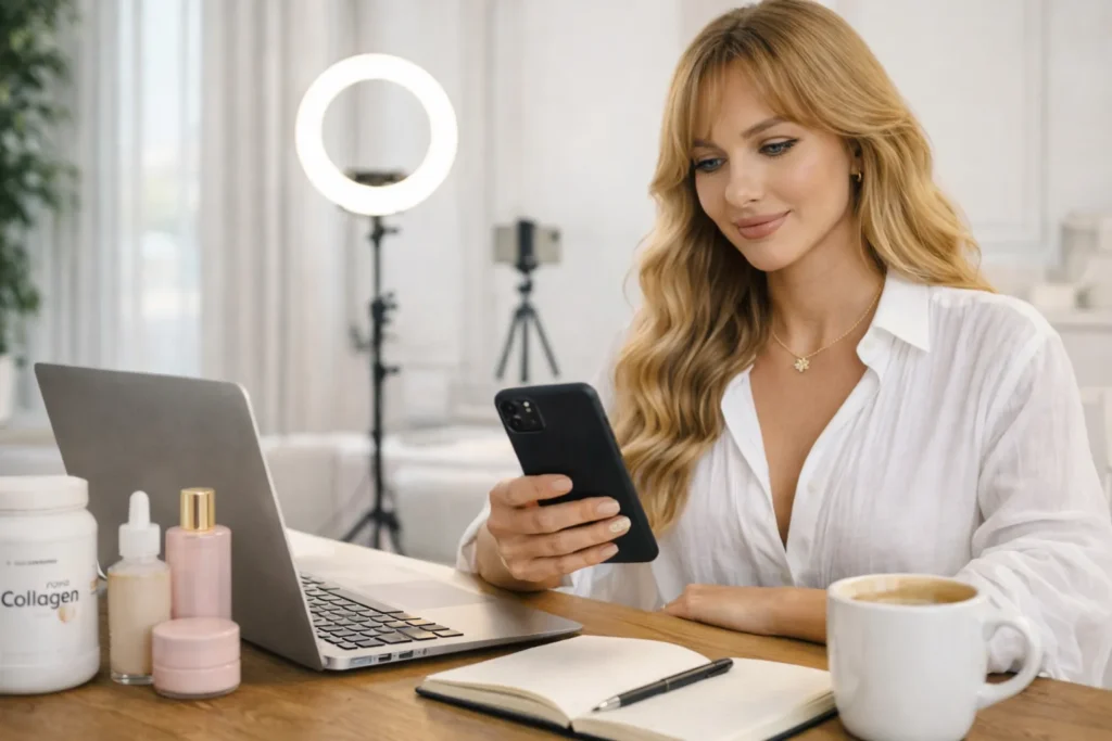 ile zarabia influencer